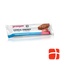 Sponser Cereal Energy Bar Strawberry Display 20x40g