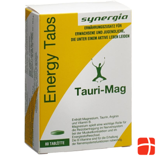 Tauri Mag Energy Tabs 80 pcs