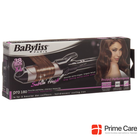 BABYLISS PRO hairdressing iron 38mm 180 Sublim-touch