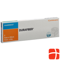 Durafiber wound dressing 4x20cm sterile 5 pcs.