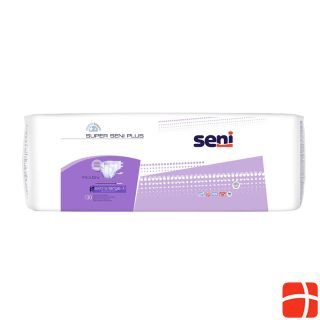 Super Seni Plus Incontinence Briefs XL 2nd Absorbency Closed S
