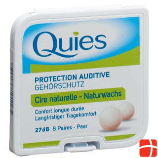 Quies noise hearing protection balls wax 16 pcs