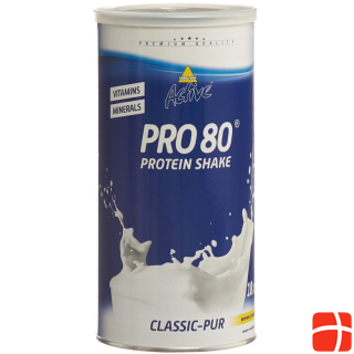 Active PRO 80 классический протеиновый порошок натуральный 450 г