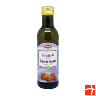 Morga Hazelnut oil cold pressed organic action 150 ml