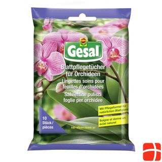 Gesal leaf care wipes for orchids 10 pcs.