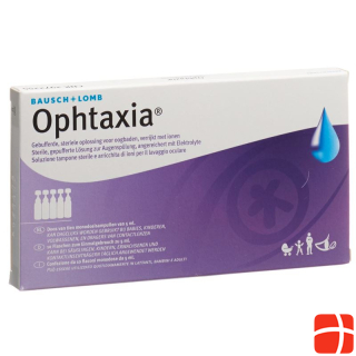 Ophtaxia Буферный раствор для промывания глаз стерильный 10 унидоз 5 м