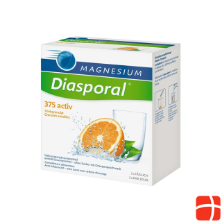 Magnesium Diasporal Activ drinking granules orange 20 pcs.