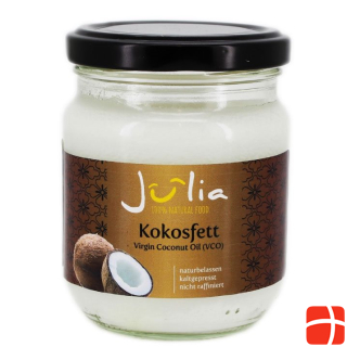 Julia Virgin Coconut Oil Organic Coconut Oil 180 g