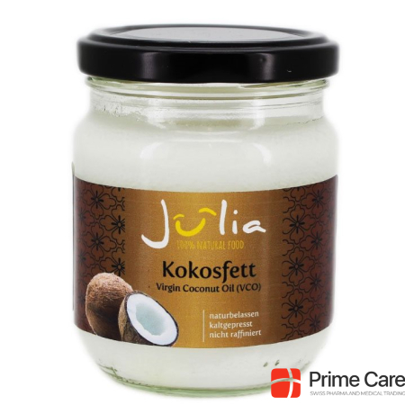 Julia Virgin Coconut Oil Organic Coconut Oil 180 g