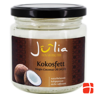Julia Virgin Coconut Oil Organic Coconut Fat 300 g