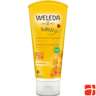 Weleda Baby Calendula Wash Lotion & Shampoo 200 ml