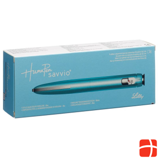 HumaPen Savvio Pen für Insulin-Injektionen blau