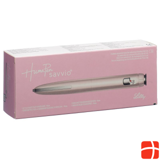 HumaPen Savvio Pen для инъекций инсулина розового цвета