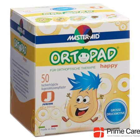 Ortopad Happy Occlusion Patch junior 50 шт.
