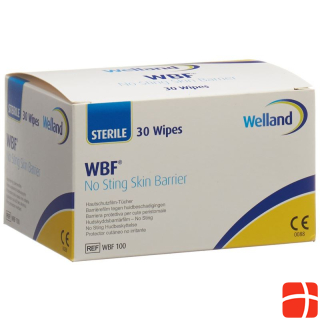 WBF Wipes skin protection wipes 100x160mm sterile 30 pcs.