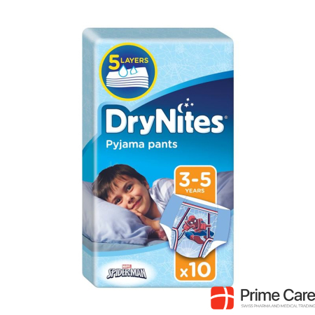 Huggies Drynites Night Diapers Boy 3-5 years 10 pcs