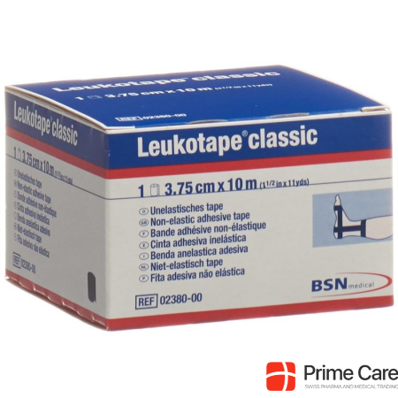 Leukotape classic plaster tape 10mx3.75cm black