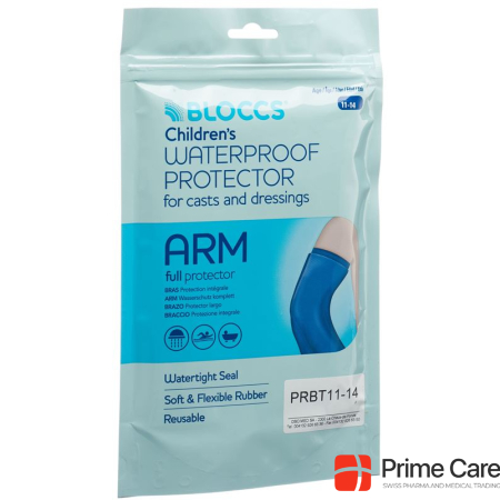 Bloccs bath and shower water protection for the arm 20-33/66cm child