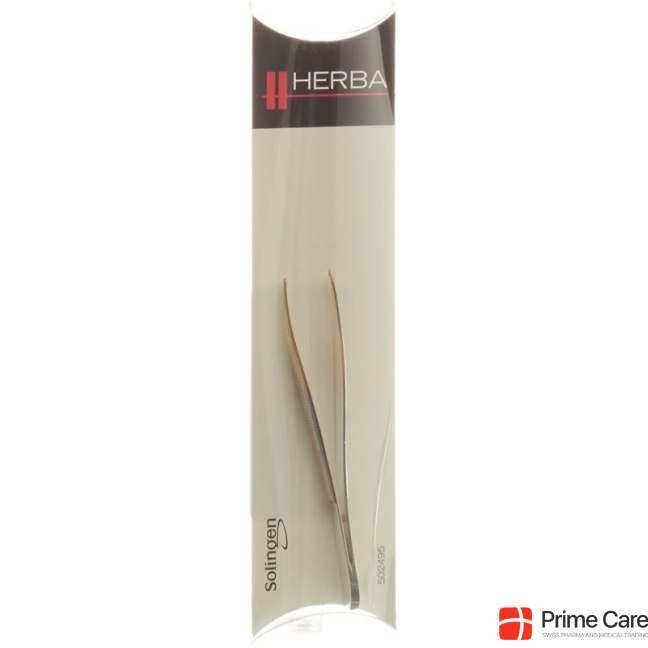 HERBA tweezers 9cm pointed 5355