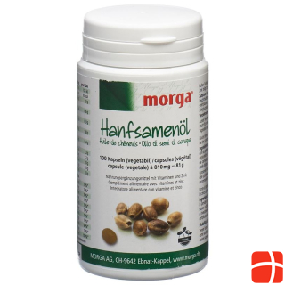 Morga Hemp Seed Oil Vegicaps 100 Stk