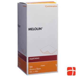 Melolin wound compresses 10x10cm sterile 100 Btl