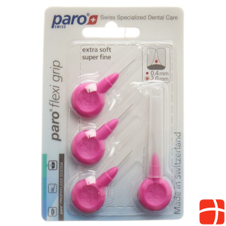 paro Flexi Grip 2mm superfine pink cylindrical 4 pcs.