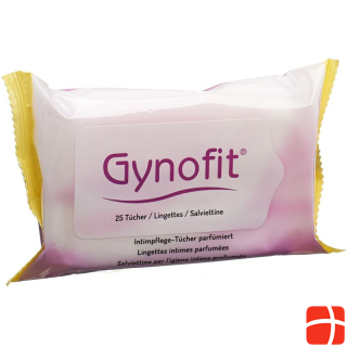 Gynofit intimate care wipe perfumed 25 pcs.
