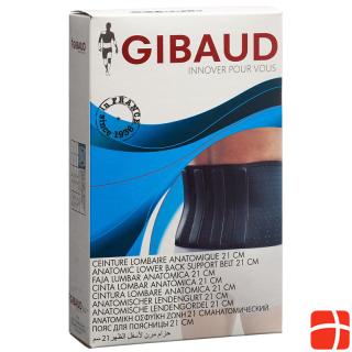 GIBAUD пояс для поддержки поясницы анатомический 21см Gr2 90-101см
