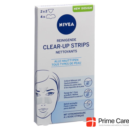 Nivea Clear-Up Strips 6 pcs