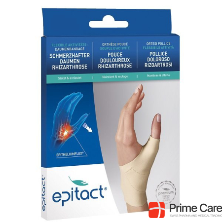 Epitact flexible activity thumb brace S 13-15cm right