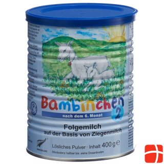Bambinchen 2 follow-on milk from goat milk Ds 400 g