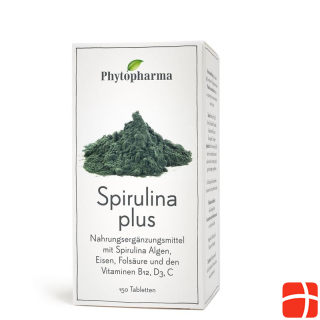 Phytopharma Spirulina plus Tabl 150 Stk
