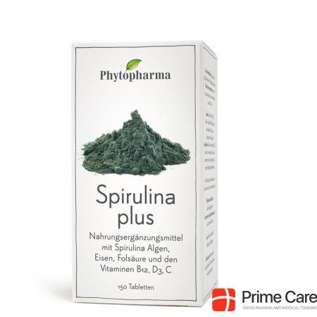 Phytopharma Spirulina plus Tabl 150 Capsules