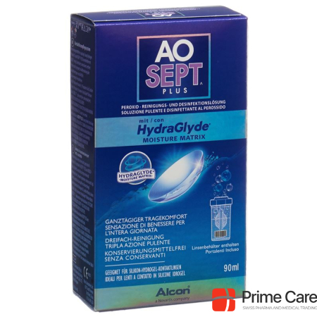 Aosept Plus with HydraGlyde 90 ml