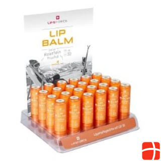 Sensolar Thekendisplay Lip Balm mit LSF30 24 Stück