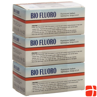 Biofluoro Fluorescein Ophtalmic Strips 300 pcs.