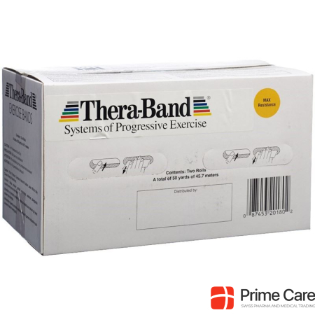 Thera Band 45mx12.7cm gold max strong