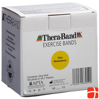 Thera Band 45mx12.7cm gelb leicht