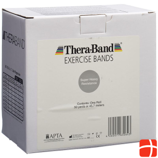 Thera Band 45mx12.7cm silver super strong