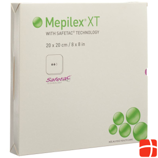 Mepilex Safetac XT 20x20 см стерильные 5 шт.