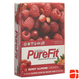 PureFit Protein Bar Berry 100% Vegan 15 x 57 g