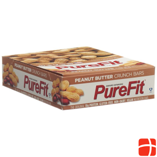 PureFit Protein Bar Peanut Butter 100% Vegan 15 x 57 g