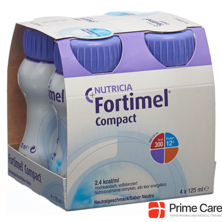 Fortimel Compact Neutral 4 fl 125 ml