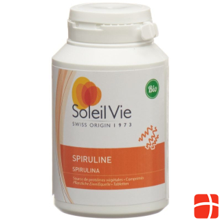 Soleil Vie Spirulina Tabl 500 mg aus biologischer Wasserkultur 1