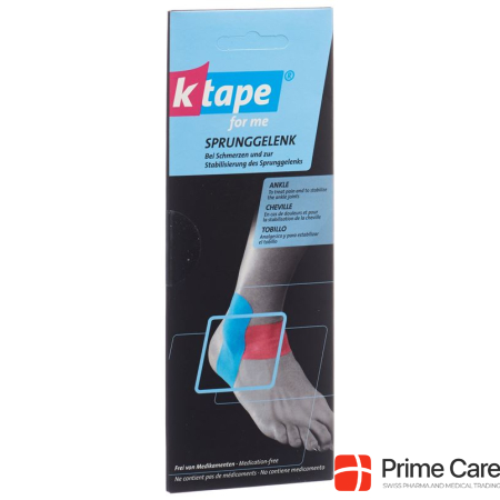 K-Tape for me ankle for one application 2 pieces
