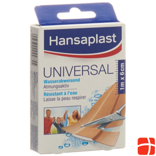 Hansaplast Универсальный быстродействующий бинт метр 1мх6см