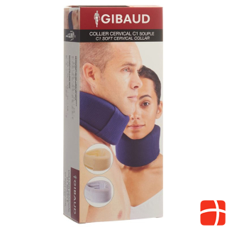 GIBAUD Поддержка шейного отдела C1 8,5 см Gr1 29-34 см мягкая
