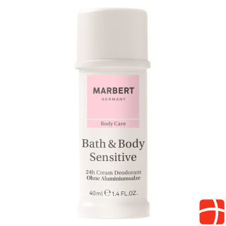 Marbert Bath & Body Sensitive 24H Anti Pers Cream Deodorant 