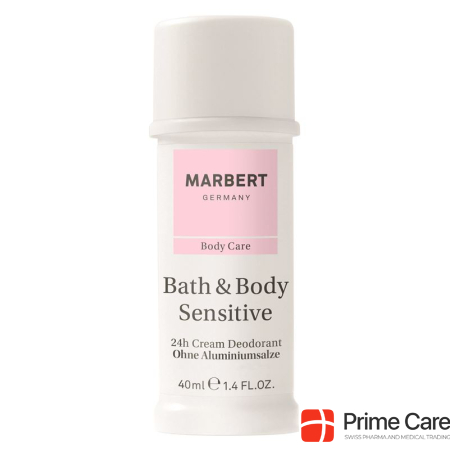 Marbert Bath & Body Sensitive 24H Anti Pers Cream Deodorant 