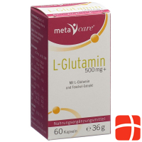 metacare L-Glutamin Kaps 500 mg 60 Stk